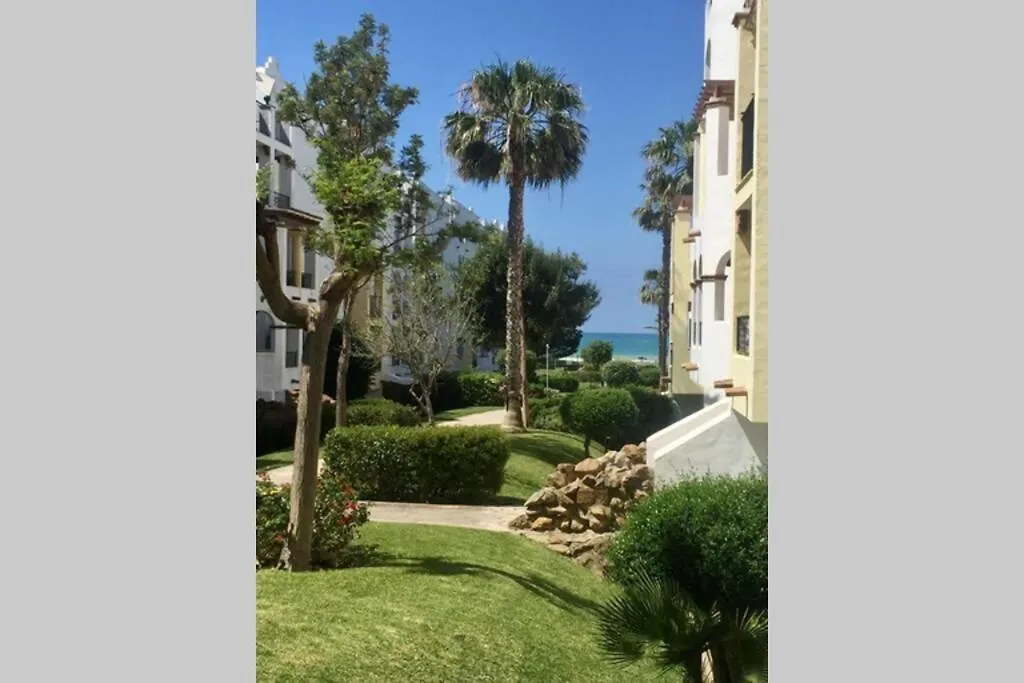 公寓 Apartamento 1ª Linea De Playa En Atlanterra,萨阿拉德洛斯阿图内斯